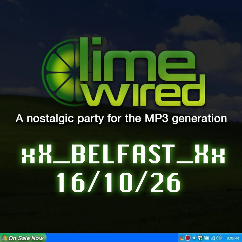 LIMEWIRED: A 2000s Nostalgia Party - Belfast at The Limelight Belfast