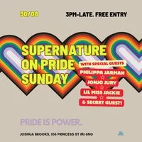 Supernature on Pride Sunday at Joshua Brooks Bar