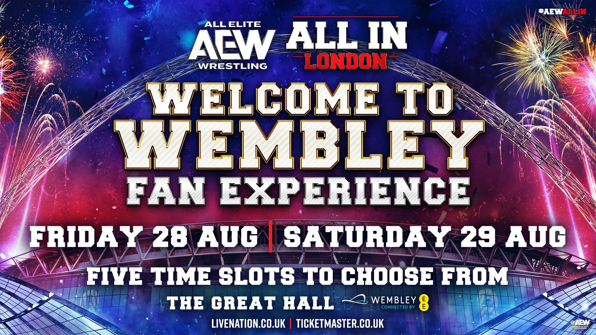 AEW: Welcome to Wembley Fan Experience at The Great Hall (Wembley Stadium)