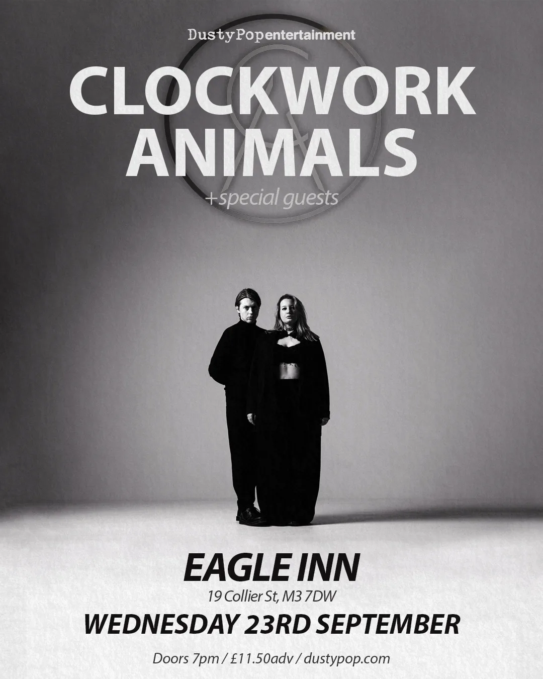 Dusty Pop: Clockwork Animals at The Eagle Inn Salford