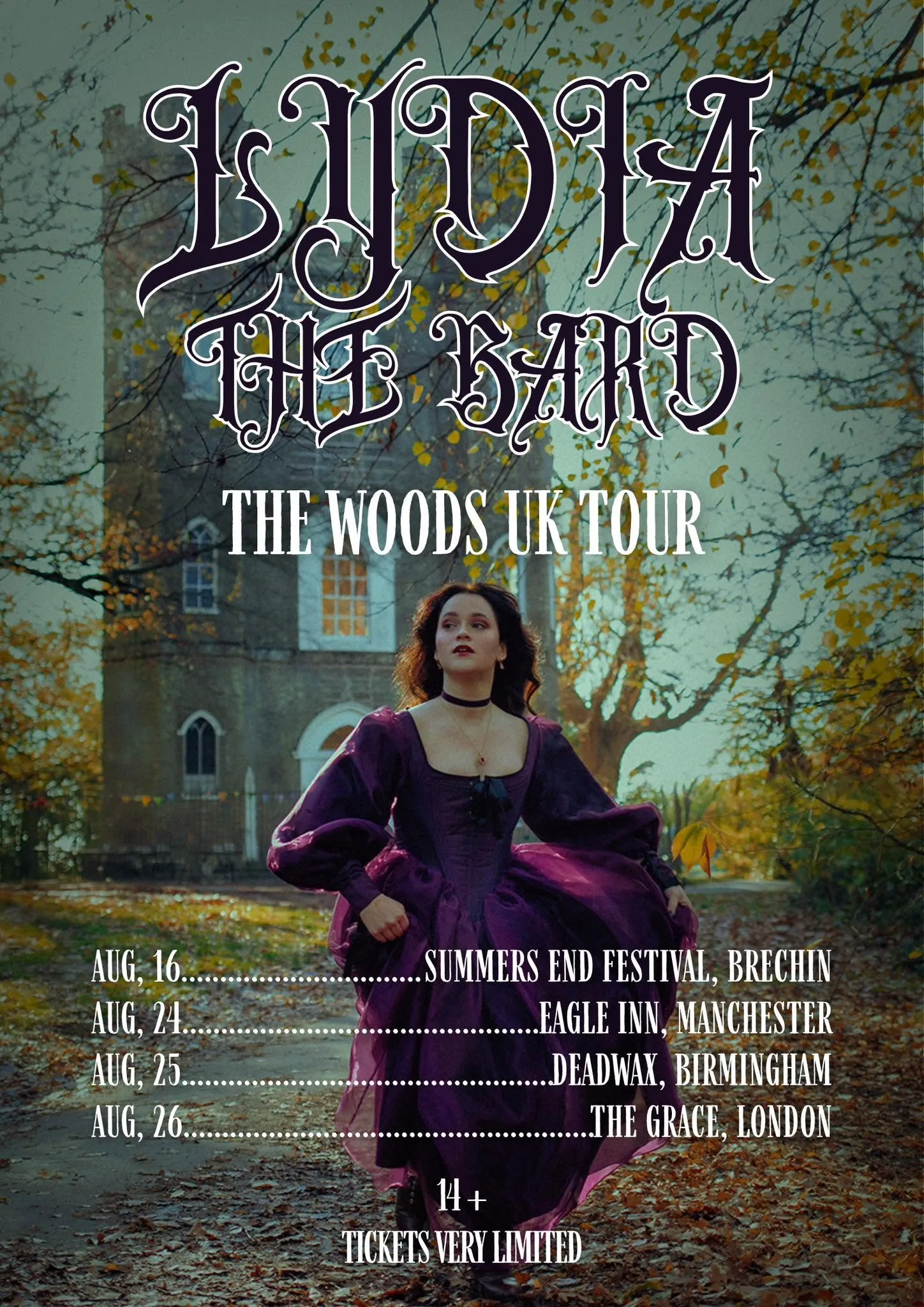 *SOLD OUT* Lydia The Bard | The Woods UK Tour at The Eagle Inn, Salford