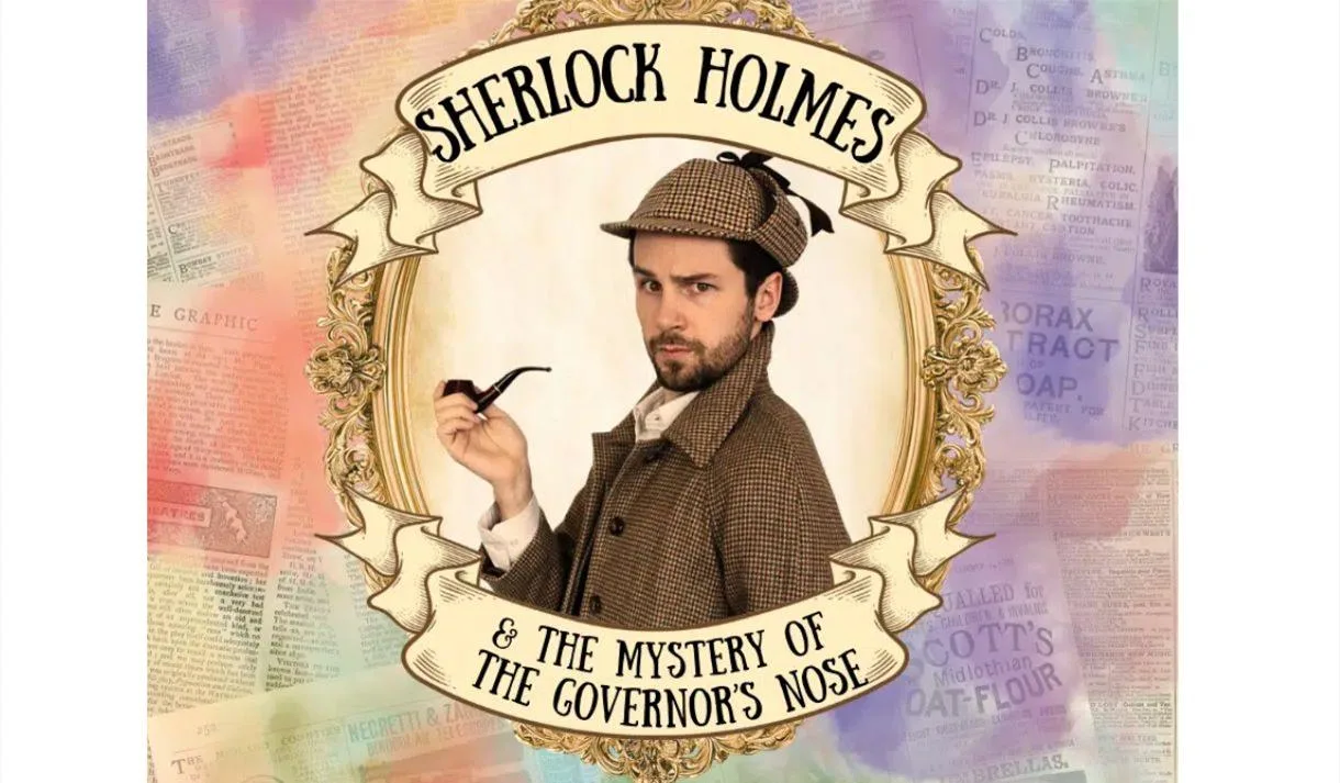 Sherlock Holmes (outdoor theatre) at Berkeley Castle at Berkeley Castle