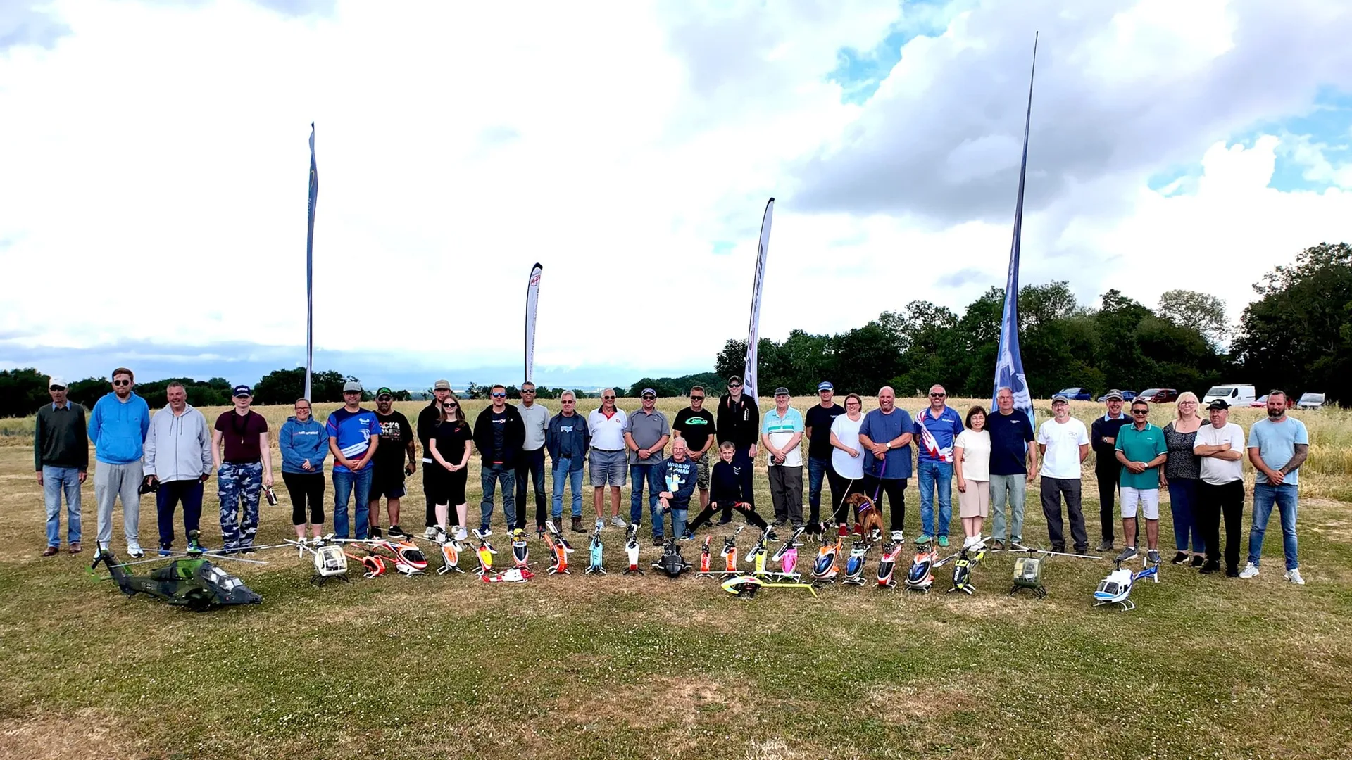Helicopter Nationals (F3C / F3N / Scale) at Binham Andrew’s Field