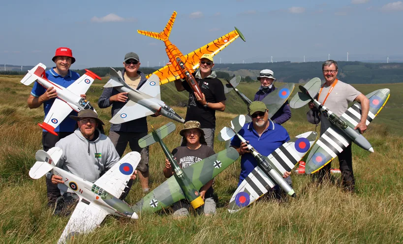 PSSA / SWSA Power Scale Soaring Fly-In at Binham Andrew’s Field