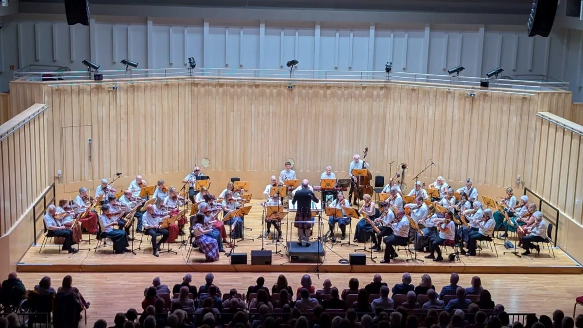 Caledonian Fiddle Orchestra: Fiddler's Rally at Glasgow Royal Concert Hall, New Auditorium