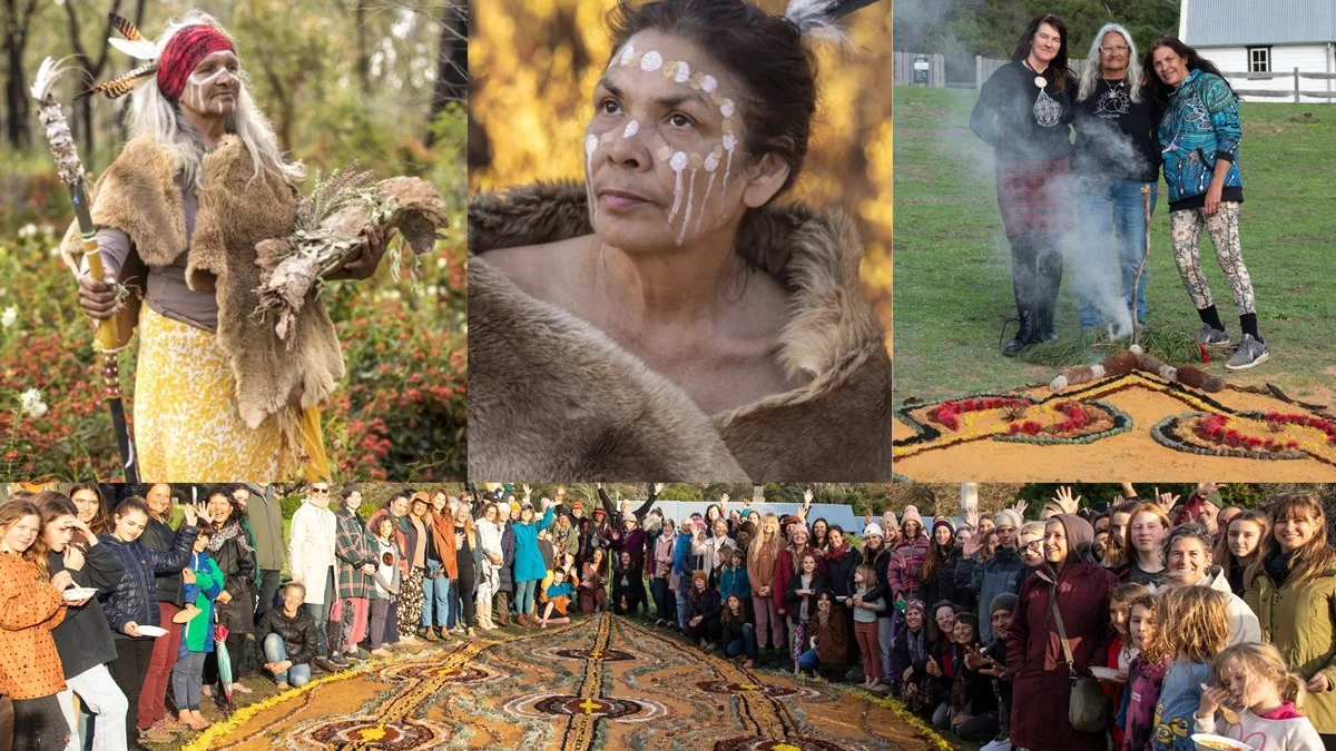 Awakening - See Spirit - Djunnung Djanga - Faic Anum - Land Art Sessions at Bellahouston Park