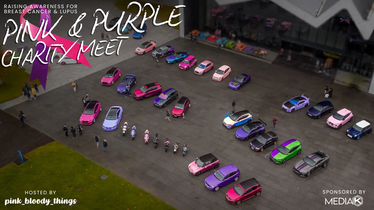 Pink & Purple Charity Meet at Riverside Museum