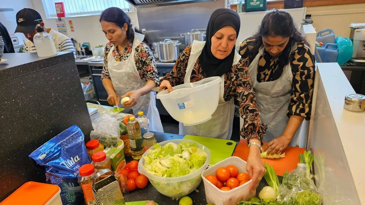 North Glasgow Community Food Initiative: Community Meals at Roystonhill Community Hub