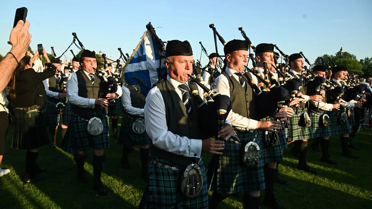 World Pipe Band Championships at Glasgow Green