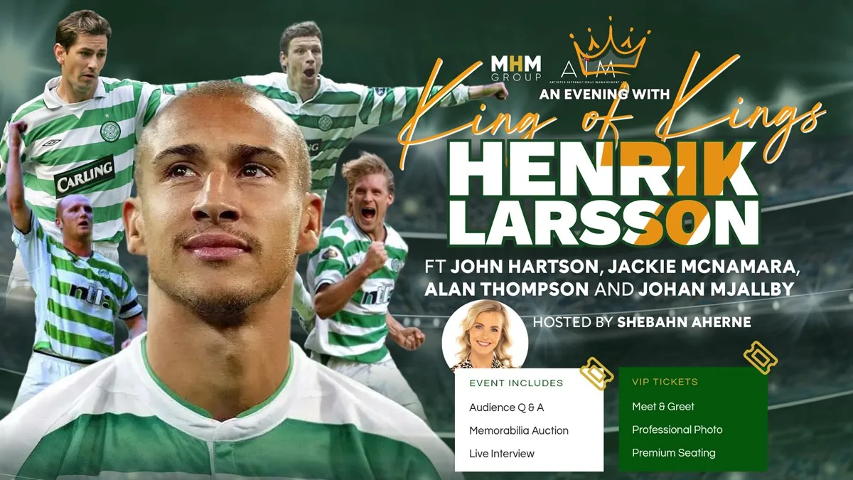 An Evening with Henrik Larsson & Friends at Glasgow Royal Concert Hall