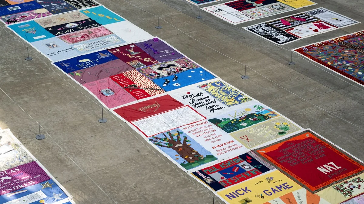 UK AIDS Memorial Quilt Events programme at Tramway