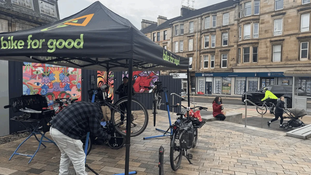 Bike For Good: Dr Bike at The Briggait