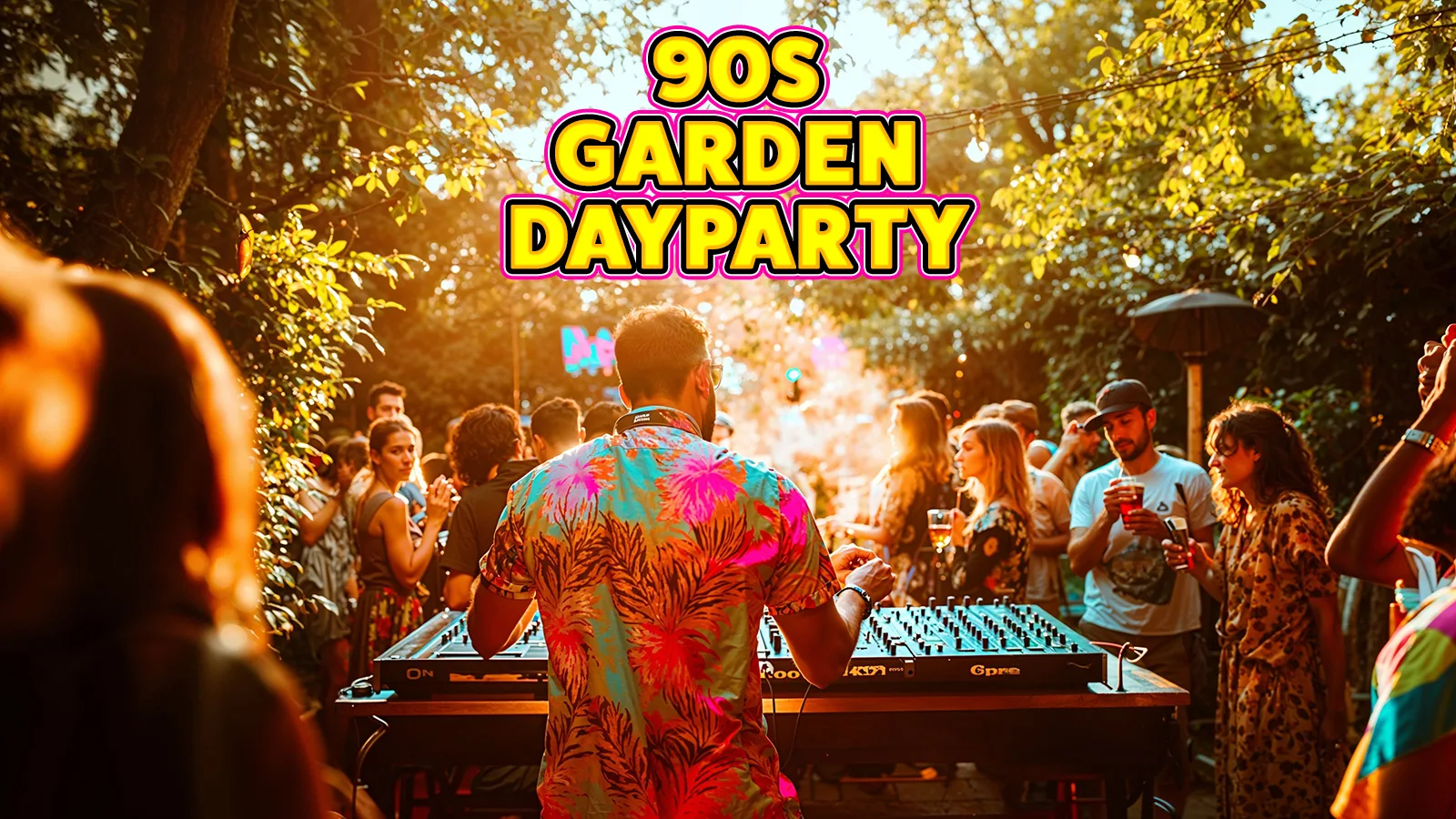 90s Garden Day Party: Newcastle 🌿 at Ouseburn Garden