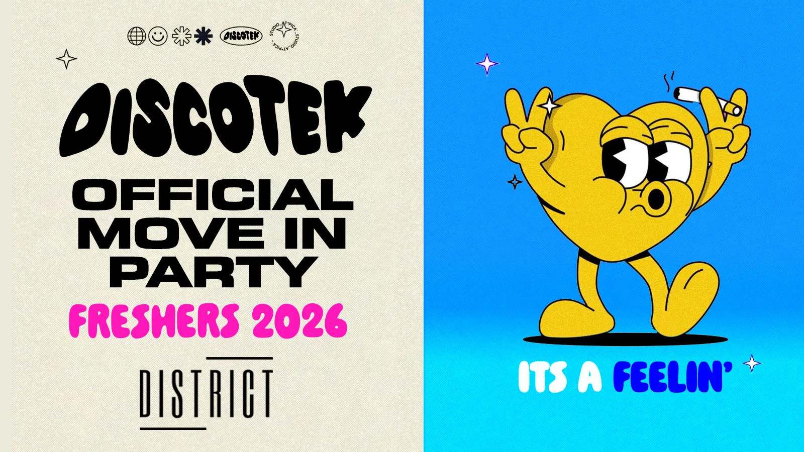 FRESHERS DISCOTEK CARDIFF - The Official Freshers Move In Up 🧃 at District Cardiff