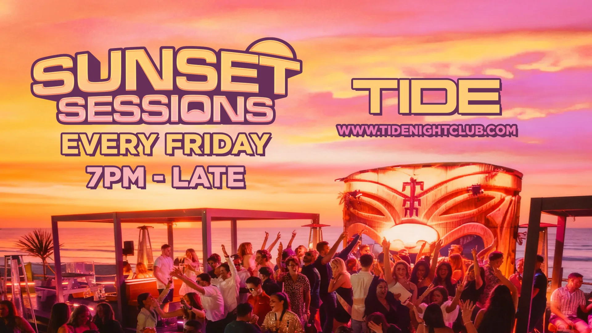 Sunset Sessions 04.09.26 | Tide Beach Club | Brighton
