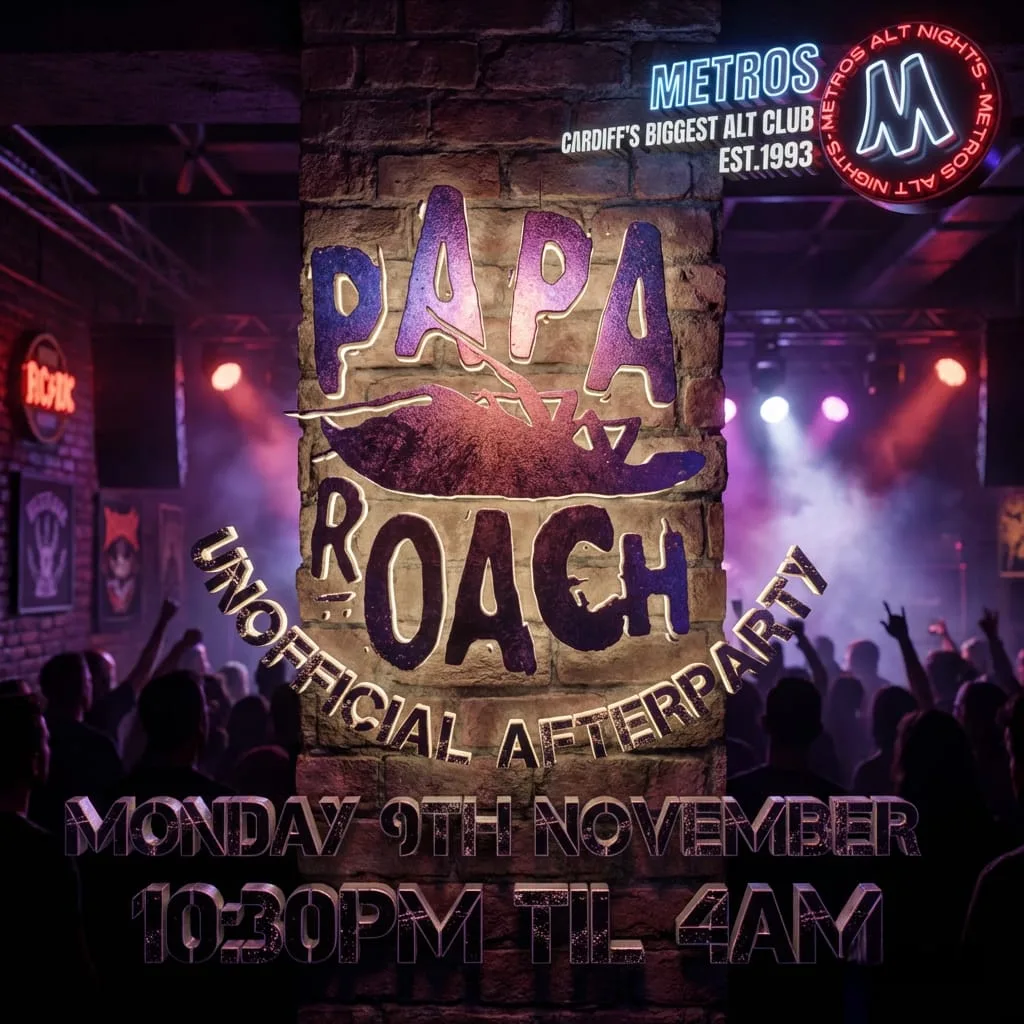 Papa Roach Unofficial Afterparty - Monday 9th November