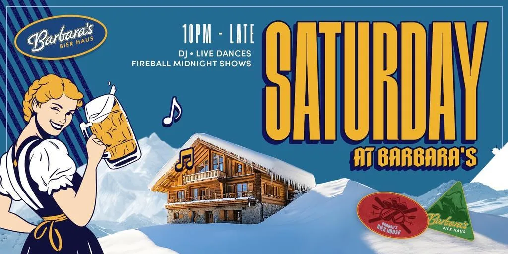 BARBARA'S SATURDAYS at Barbara's Bier Haus Birmingham