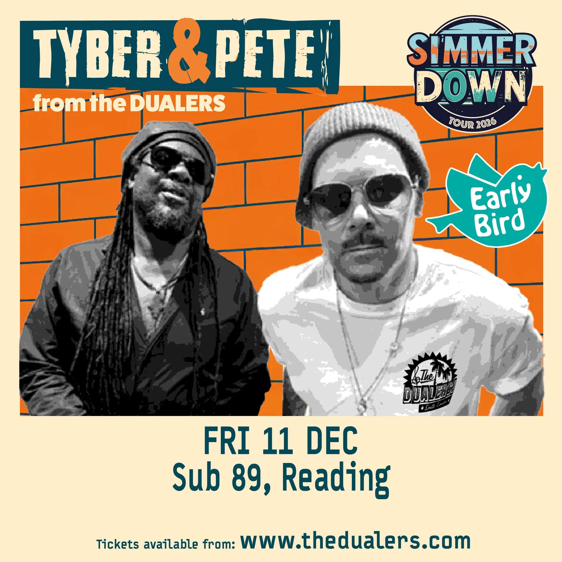 TYBER & PETE FROM THE DUALERS at Sub89