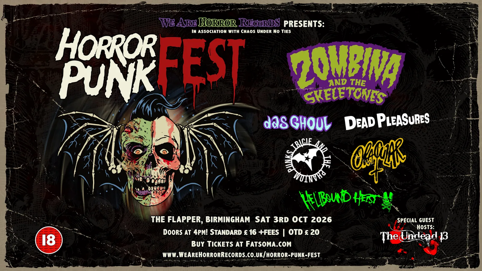 Horror Punk Fest at Birmingham Flapper