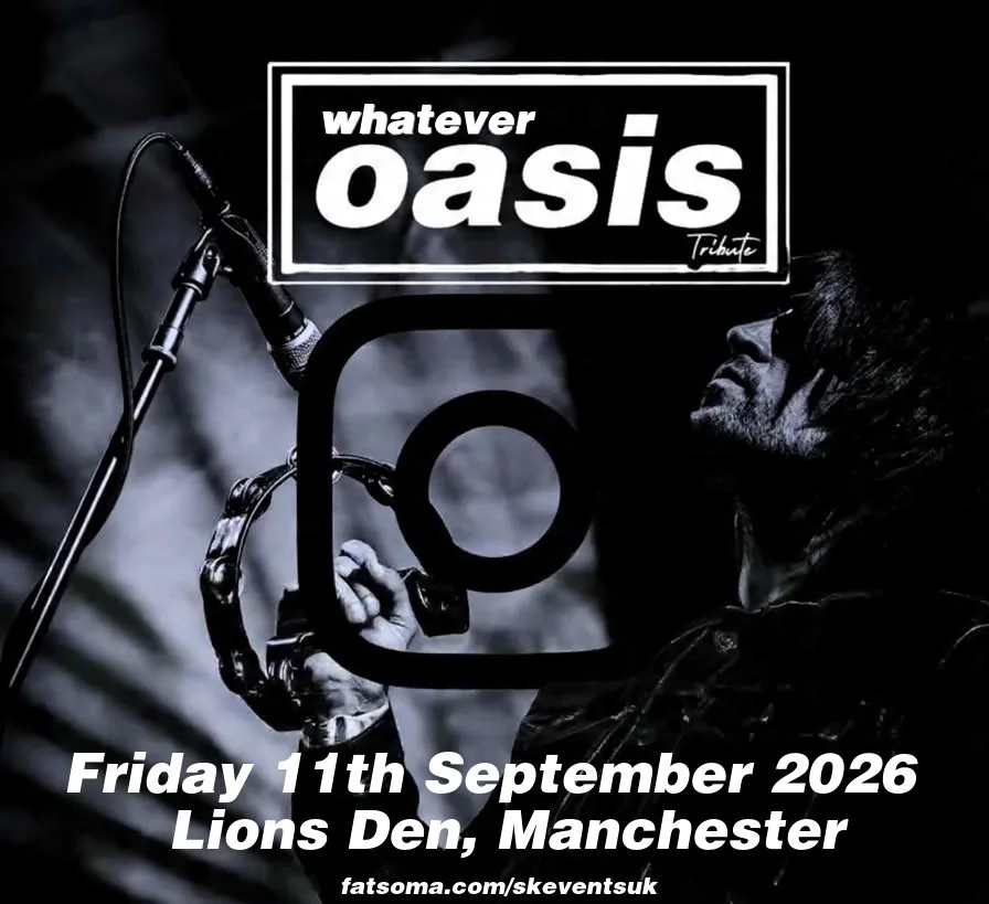 Whatever Oasis Tribute - Lions Den, Manchester at Lions Den Manchester