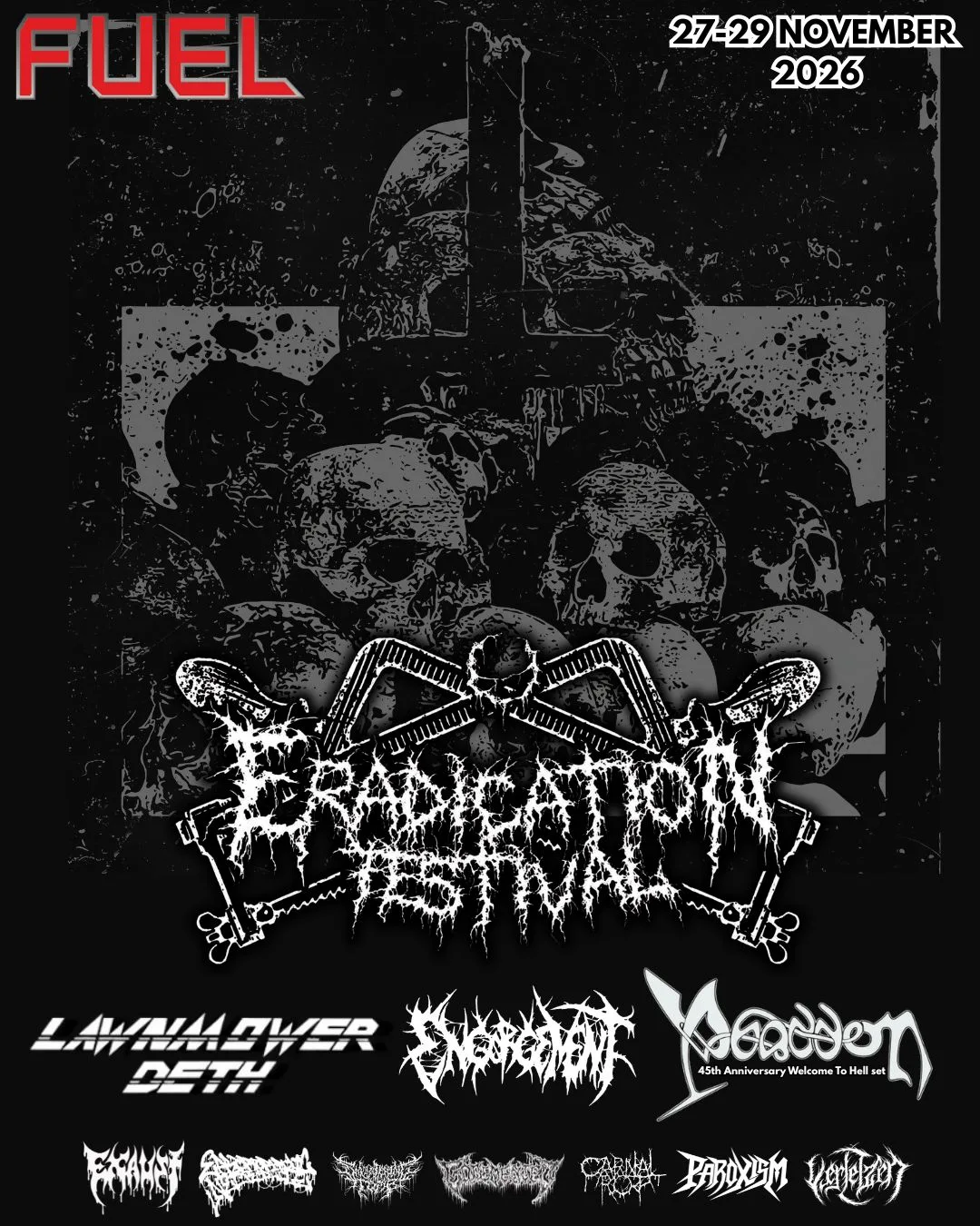 Eradication Festival 2026 at Fuel Rock Club