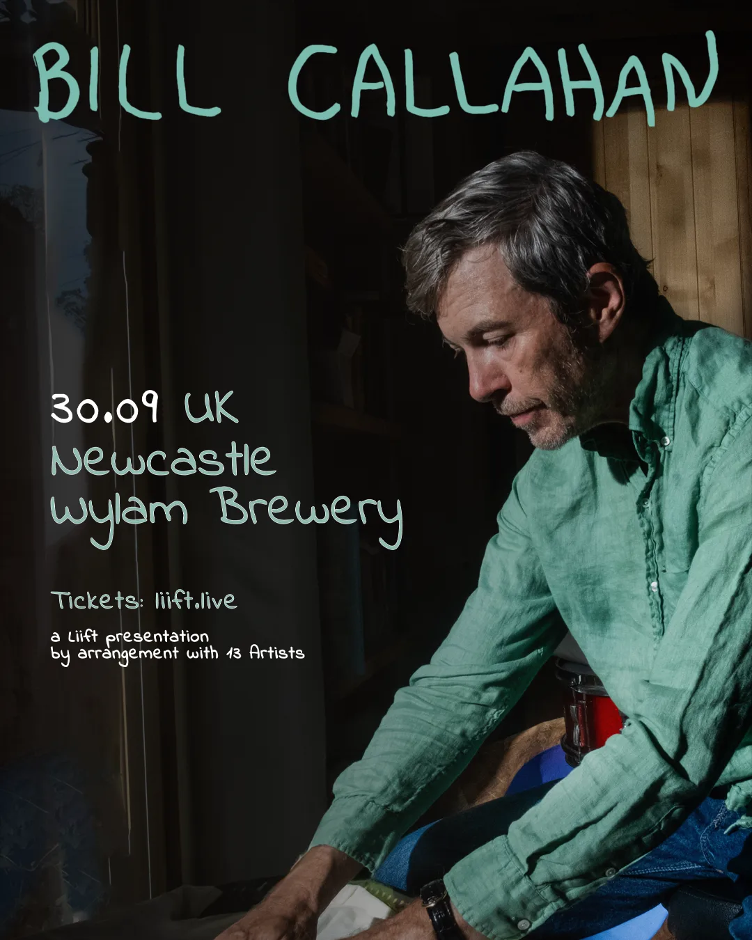 Bill Callahan | Wylam Brewery, Newcastle at Wylam Brewery