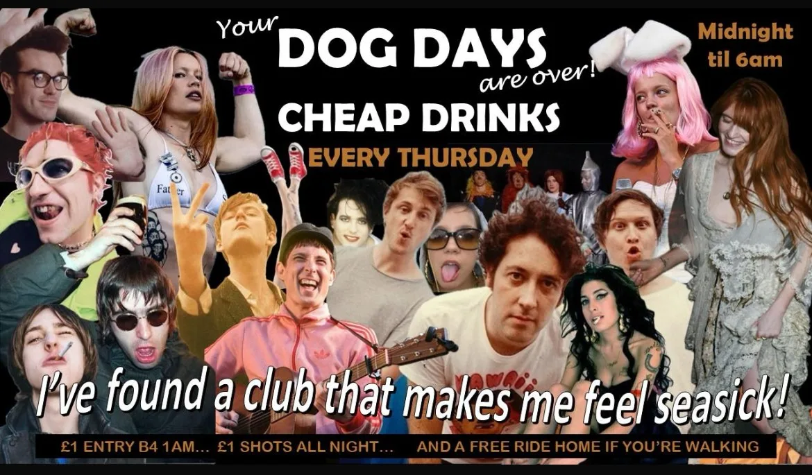 YOUR DOG DAYS ARE OVER ~ Every Thursday at The Stone Roses Bar