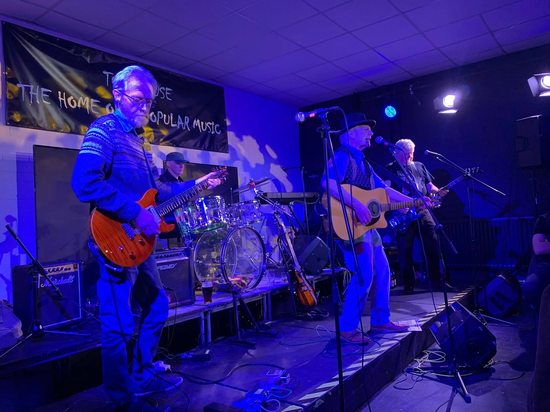 THE JACK DASH / CAPTAIN AHAB / DOUG VERRILL at Toft House, Middlesbrough Little Theatre Club