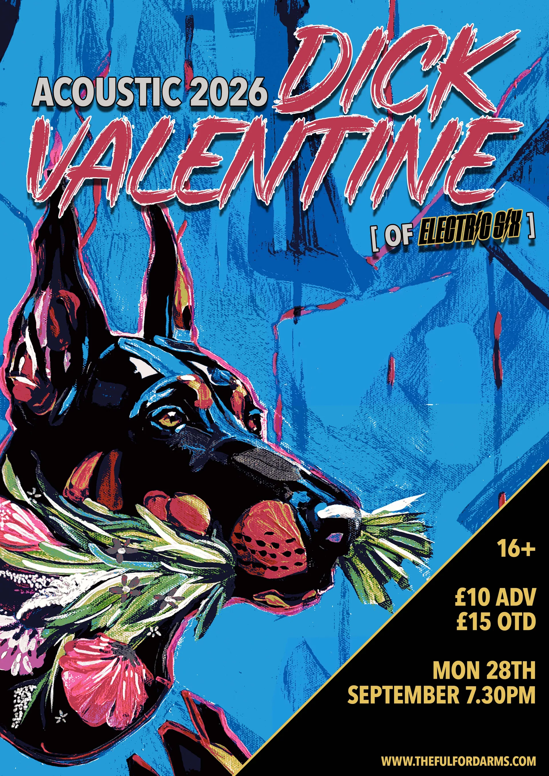 Dick Valentine (Electric Six) at The Fulford Arms