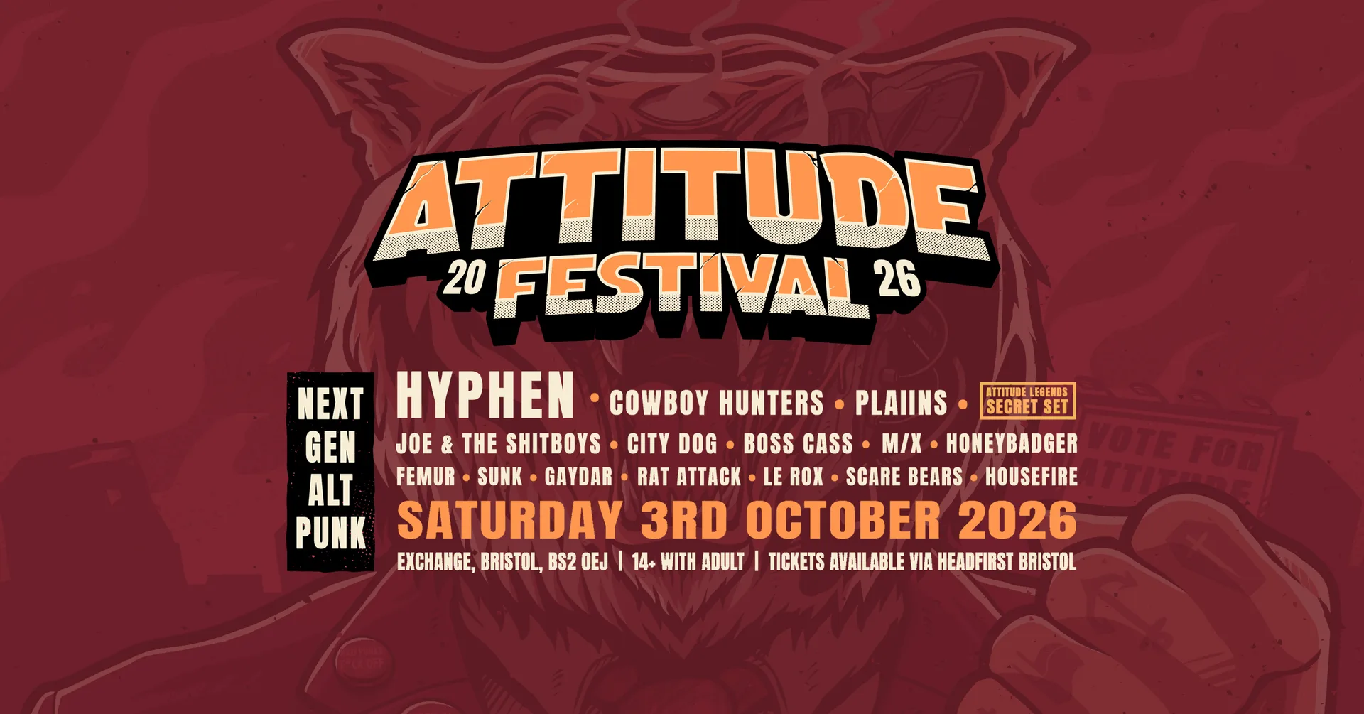 Attitude Festival 2026 at Exchange