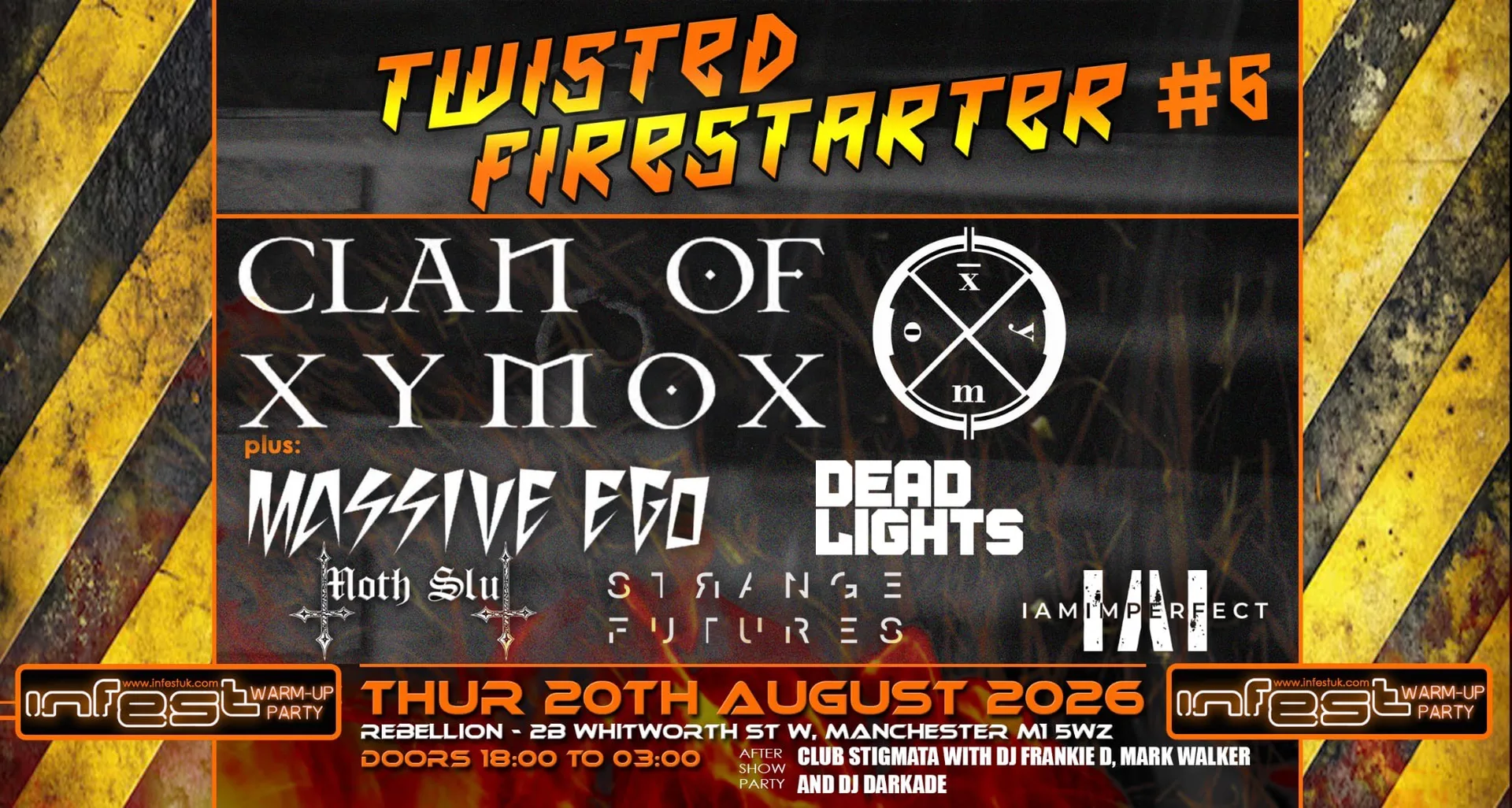 TWISTED FIRESTARTER 6 at Rebellion Manchester