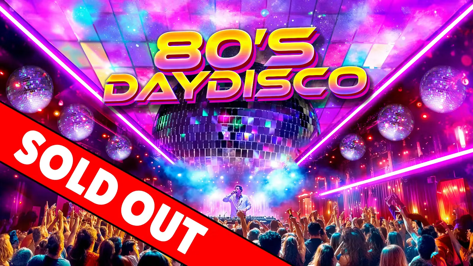 80s Day Disco: Glasgow 🪩 at Revolution Mitchell Street
