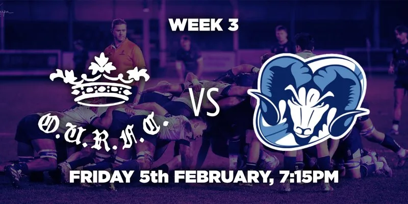 Men*s Blues vs Rams RFC at Oxford University Rugby Football Club