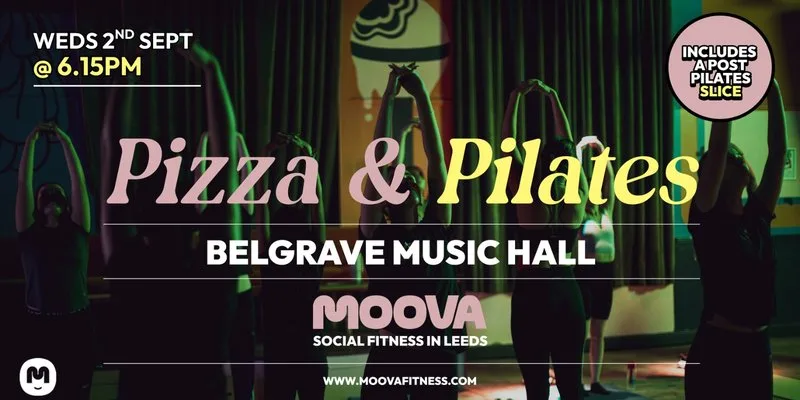 PIZZA & PILATES w/ Jess - Weds 2nd Sept @ 6.15pm