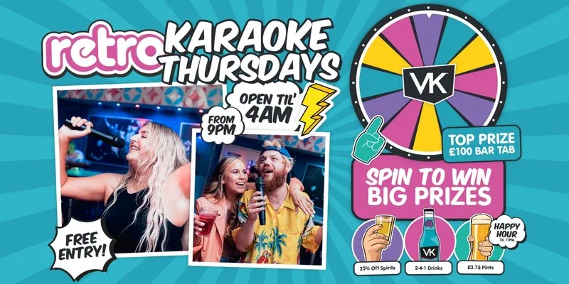 Karaoke Thurs at Retro at Retro Cardiff