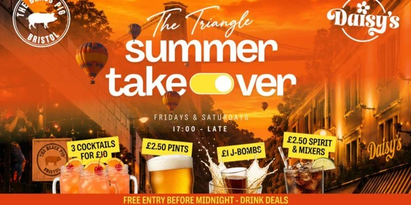 The Triangle Summer Takeover - 01.08.26 at Daisys bristol