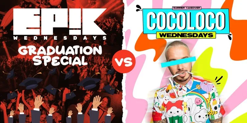 Epik Wednesdays vs COCOLOCO Brighton Graduation Special! 💃 at PRYZM Brighton