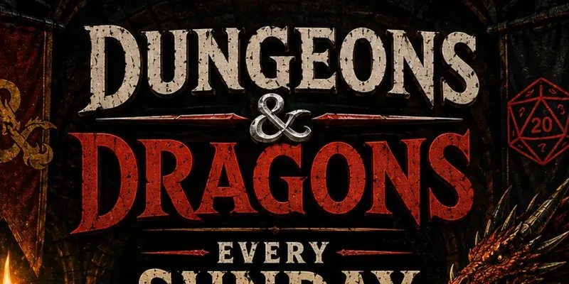 Dungeons and dragons 🐉 at The Corner House