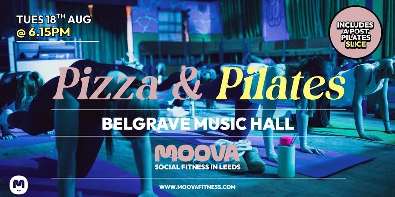 PIZZA & PILATES w/ Lois - Tues 18th Aug @ 6.15pm at Belgrave Music Hall