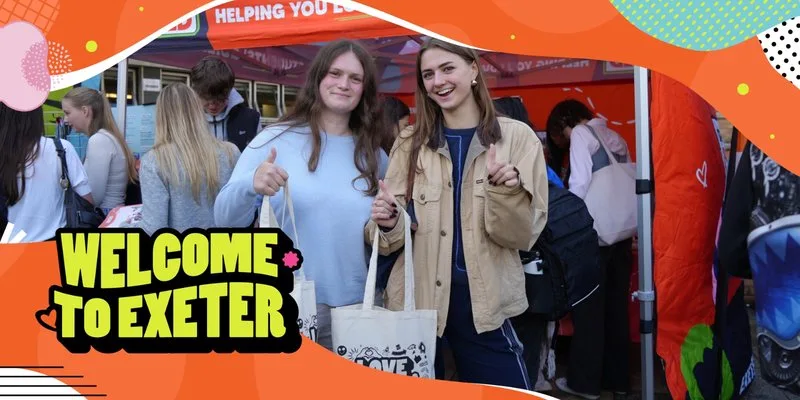 Meet your Guild & Personalisation Station at Great Hall Piazza (outside Great Hall), Streatham Campus, Exeter