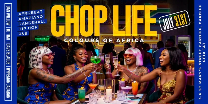 CHOP LIFE COLOURS OF AFRICA