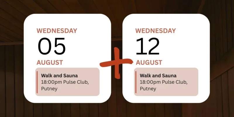 Walk and Sauna