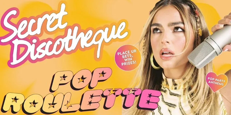 Secret Discotheque: Pop Roulette 🎰 at Chalk Venue Brighton