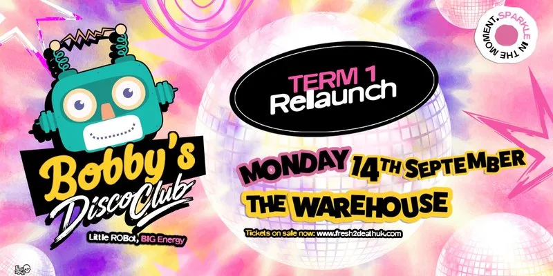 Bobby's Disco Club Relaunch at The Warehouse - Mon 14th Sept at The Warehouse Leeds