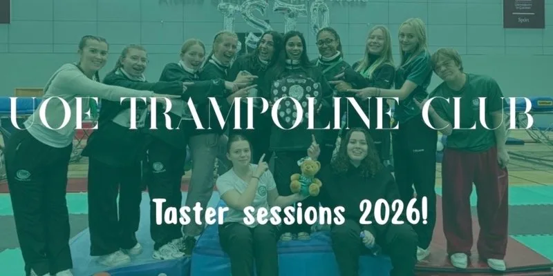 Trampolining Taster Session - Tuesday 15th at Lower Sports Hall, St. Lukes Campus