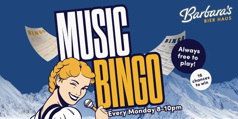 Barbara's Music Bingo at Barbara's Bier Haus Bristol