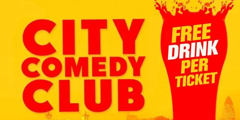 SUN: 6:30PM: (Includes free drink) at City Comedy Club
