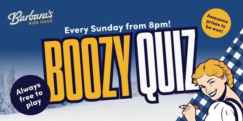 Barbara's Boozy Quiz at Barbara's Bier Haus Bristol
