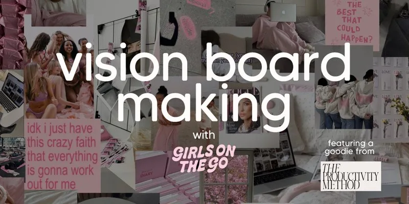 GOTG Solo Vision Board Making at slug and lettuce deansgate