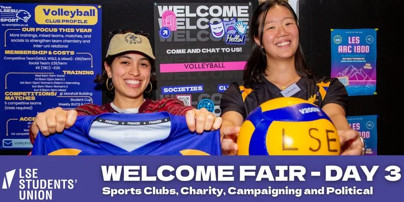 Welcome Fair 2026 - Day 3 at Marshall Building Sports Hall